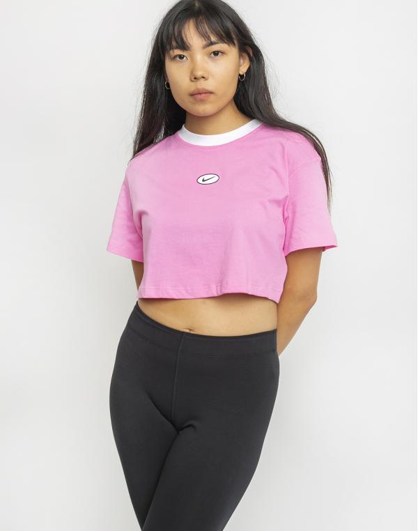 Nike Swsh Top Ss Pink L