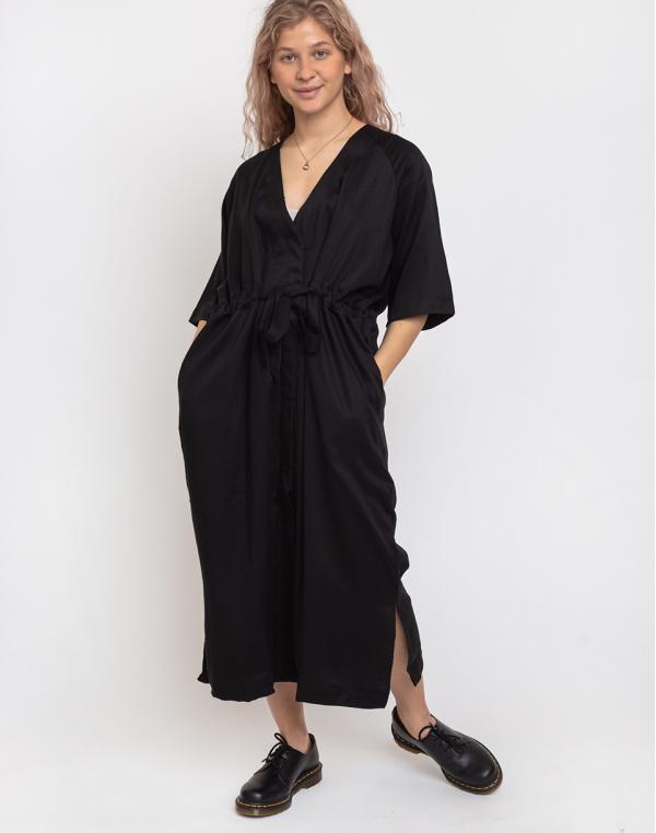 Native Youth The Evelyn Tencel Dress Black XS