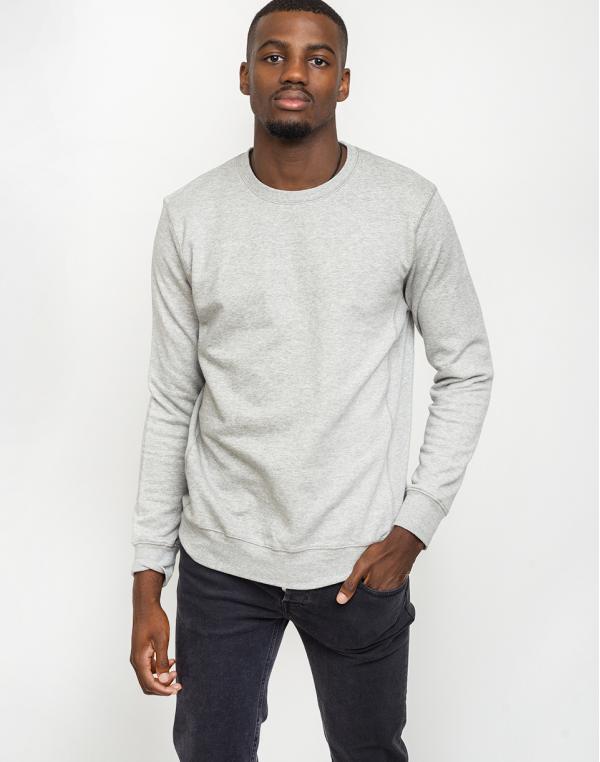 By Garment Makers The Organic Sweatshirt 5020 Grey Melange XL
