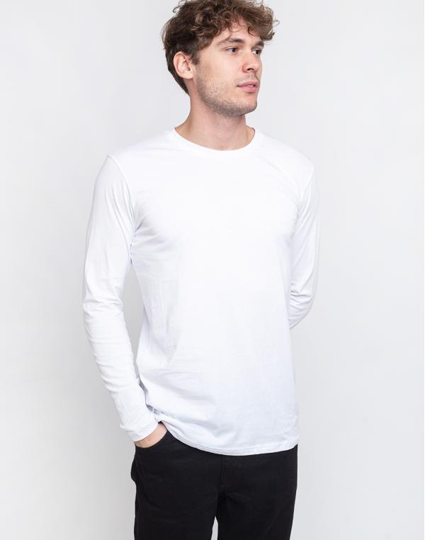 By Garment Makers The Tee LS 2000 White L