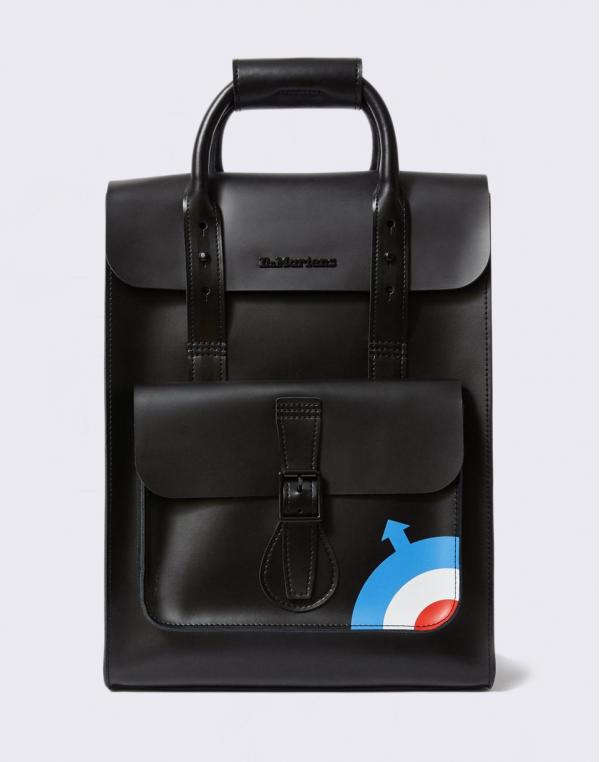 Dr. Martens The Who Small Leather Backpack Black Smooth & Black Kiev