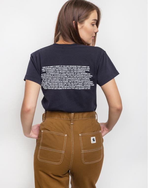 Obey This Is An Obey T - shirt Off Black M