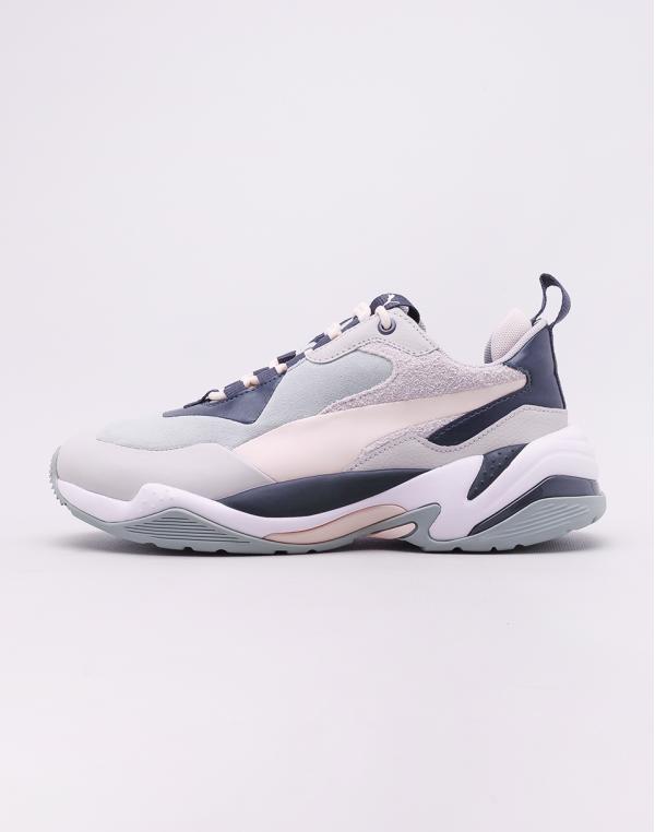 Puma Thunder Colour Block Gray Mist-Silver 37