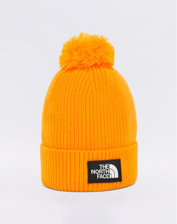 The North Face TNF Logo Box Pom TNF Yellow