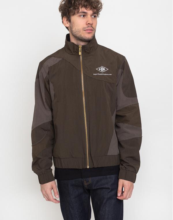 Han Kjøbenhavn Track Top Curve Crepe Green XL