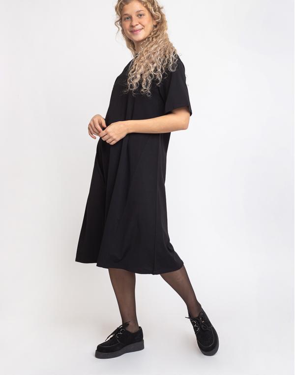 Kowtow Triangle T-Shirt Dress Black S
