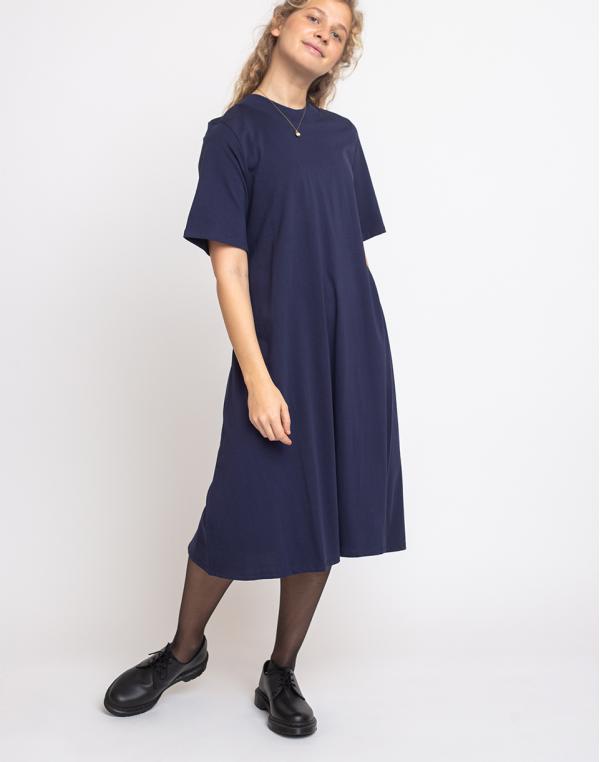 Kowtow Triangle T-Shirt Dress Indigo XS