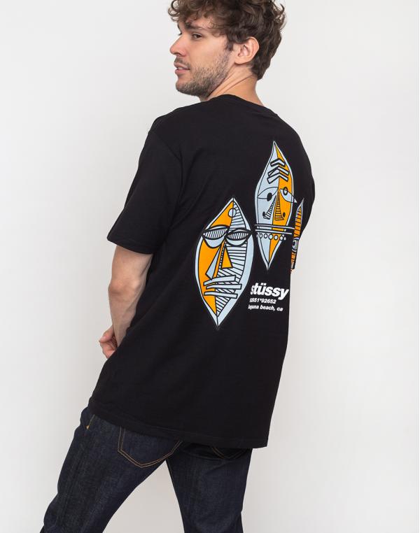 Stüssy Triple Mask Tee Black M