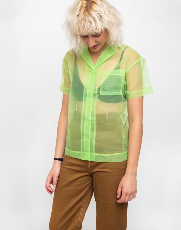 The Ragged Priest Tropics Shirt Lime XS