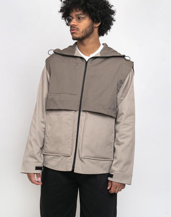 North Hill Two-Tone Waterproof Jacket Cream XL