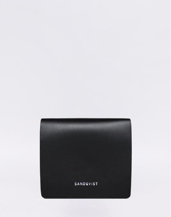 Sandqvist Uma Black with Maroon Suede interior