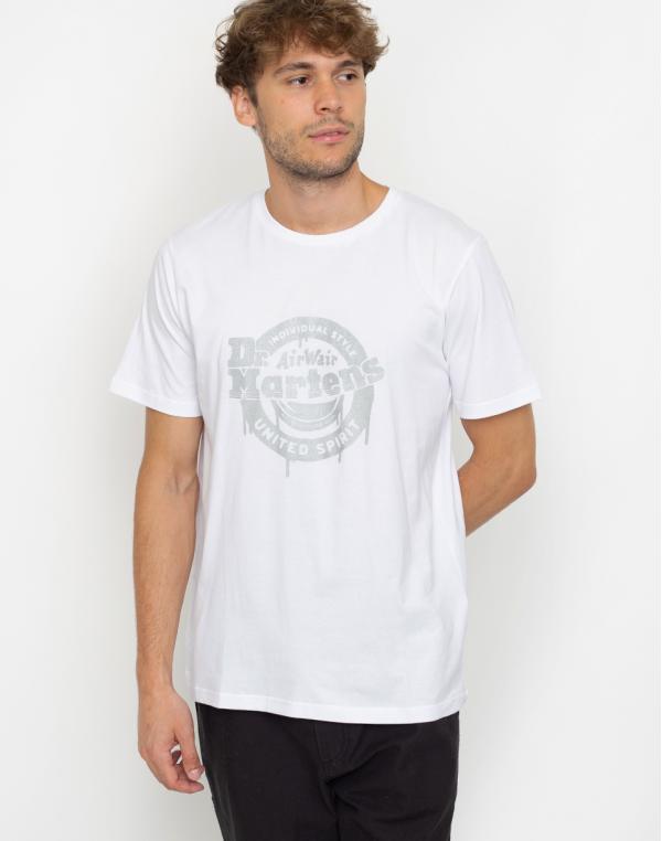 Dr. Martens United Spirit Ink Drop Tee White M