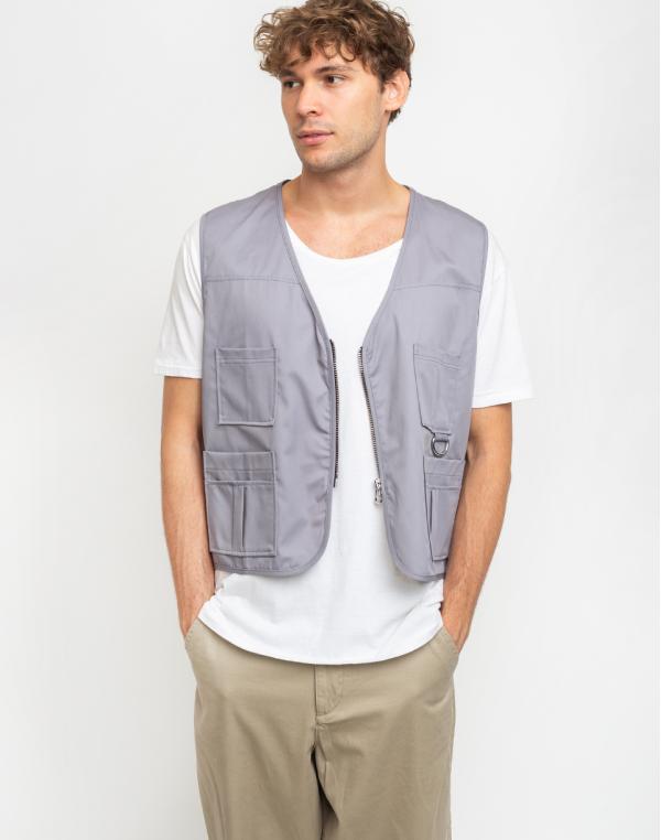 The Ragged Priest Utility Jacket Light Grey S