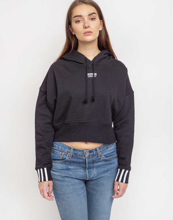 adidas Originals Vocal Crop Hood Black 40