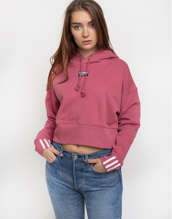 adidas Originals Vocal Crop Hood Trace Maroon 38