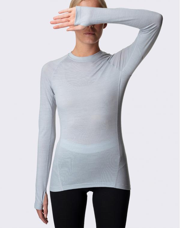 Houdini Sportswear W's Desoli Crew Ground Grey XS