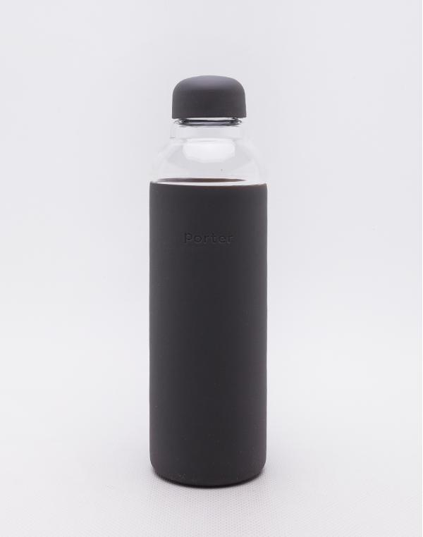 w&p Watter Bottle Glass Charcoal