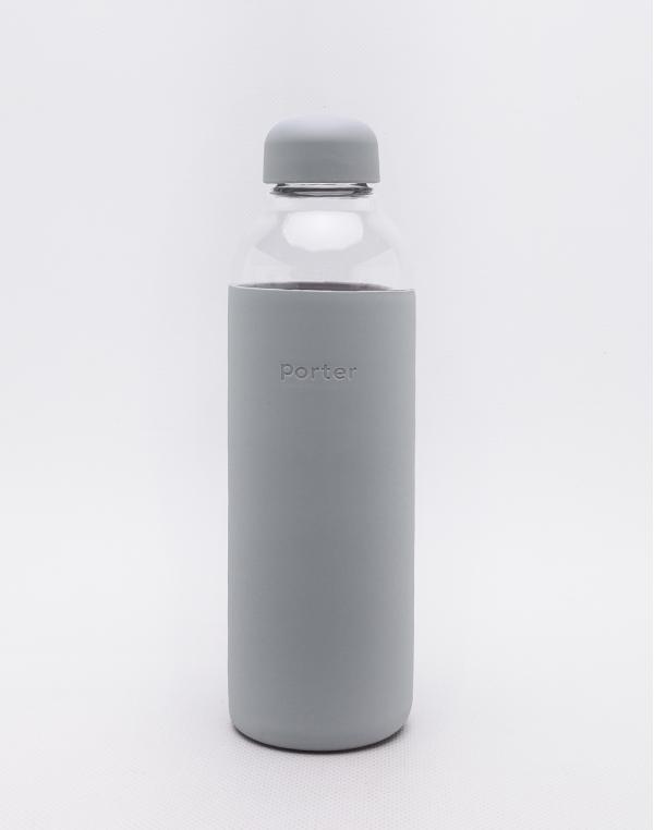 w&p Watter Bottle Glass Slate