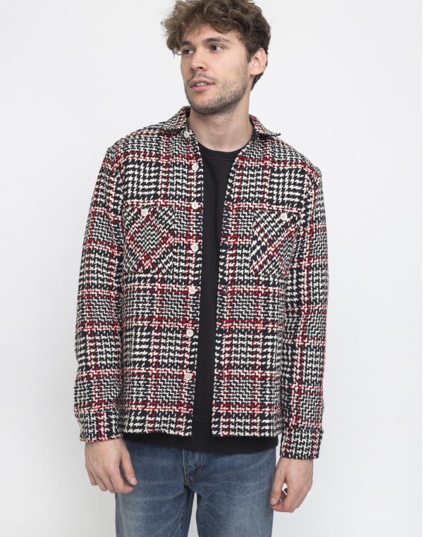 Wax London Whiting Overshirt Blk Beatnik L