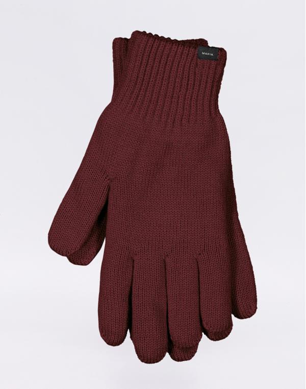 Makia Wool Gloves wine