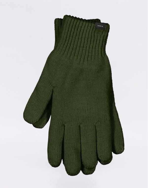 Makia Wool Gloves green