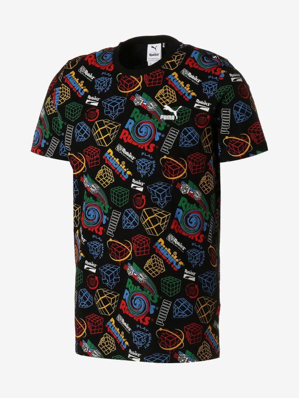 Tričko Puma X Rubik S Cube Aop Tee Barevná