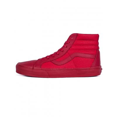 Sneakers - tenisky Vans SK8-HI REISSUE (SNAKE LEATHER) chili pepper