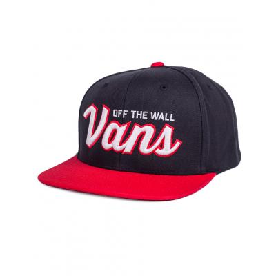 Kšiltovka Vans WILMINGTON SNAPBACK Black/Racing Re