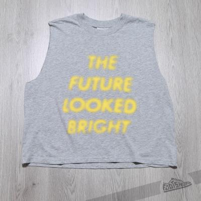 Cheap Monday Morgan Tank Light Grey Tee