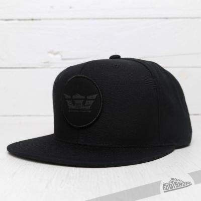 Supra Scetchy Snapback Hat Black