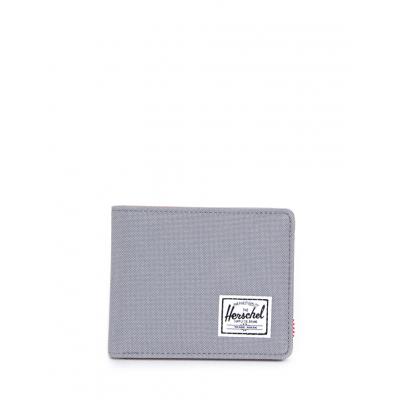 Peněženka Herschel Supply Hank Grey/Tan Pebbled Synthetic Leather
