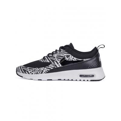 Sneakers - tenisky Nike Air Max Thea Print BLACK/BLACK-WHITE-MTLLC SILVER