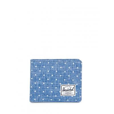 Peněženka Herschel Supply Roy + Coin Limoges Crosshatch/White Polka Dot