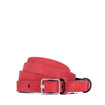 Pásek Loreak IMELDA LEATHER Red