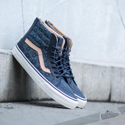 Vans Sk8-Hi Zip + Indigo Dress Blues/ Marshmallow