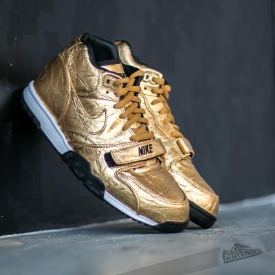 Nike Air Trainer 1 Premium Qs (NFL) Metallic Gold/ Metallic Gold- Black
