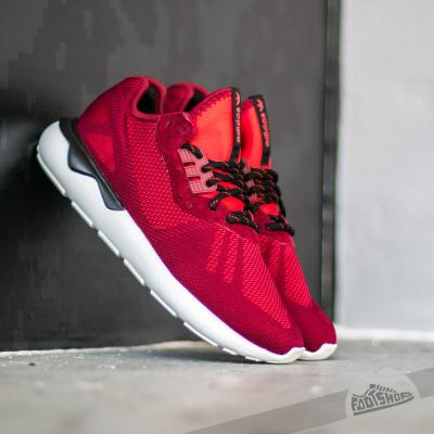 adidas Tubular Runner Weave Burgundy/ Burgundy/ Core Black