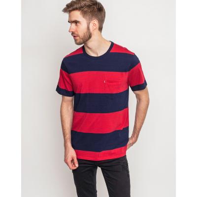 Triko Levi´s® Sunset Pocket Tee INDIGO/ RIO RED