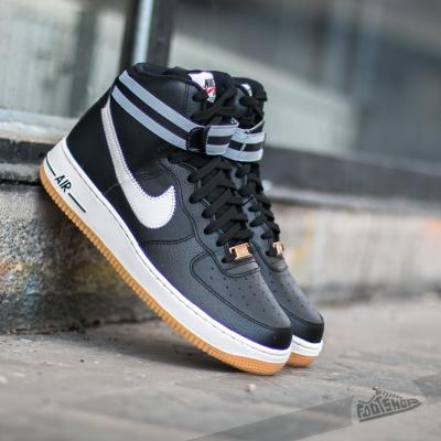 Nike Air Force 1 High ´07 Black/ Silver-Wolf Grey-Gum Light Brown