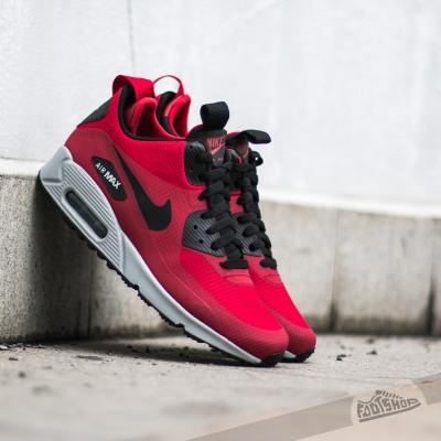 Nike Air Max 90 Mid Winter Gym Red/ Black-Wolf Grey