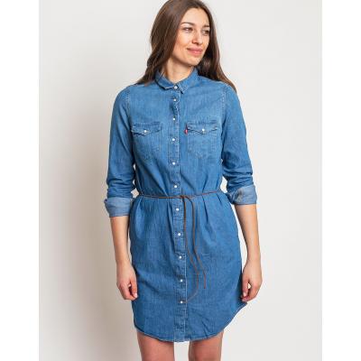 Šaty Levi´s® Iconic Western Dress RITTER VINTAGE MEDIUM DARK