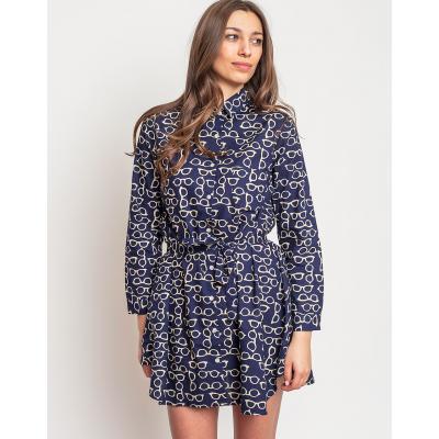 Šaty Compania Fantastica PACIFIC Navy Blue