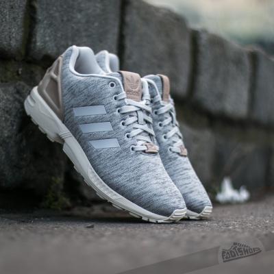 adidas ZX Flux Solid Grey/ Pale Nude/ White