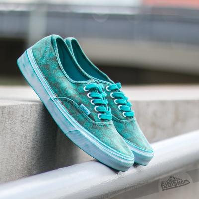 Vans Authentic + Overwash Paisley Turquoise