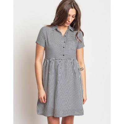 Šaty Compania Fantastica ALGARVE NAVY DRESS Navy Blue