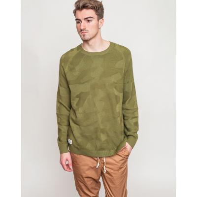 WeSC Camo knitter olive branch XL