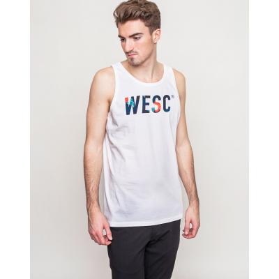 Logo tee WeSC Maddock White