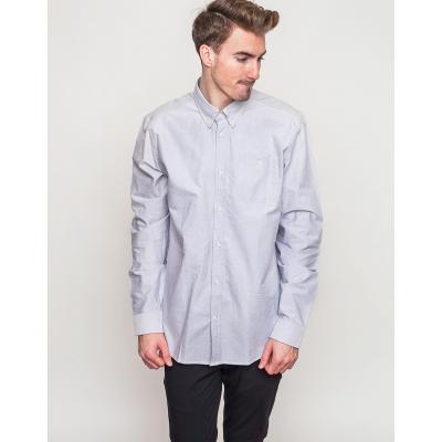 Košile WeSC Oden neutral grey