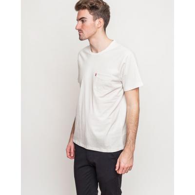 Jednobarevná Levi´s® Sunset Pocket White Smoke