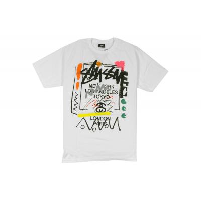 Stüssy WT Doodle Tee White